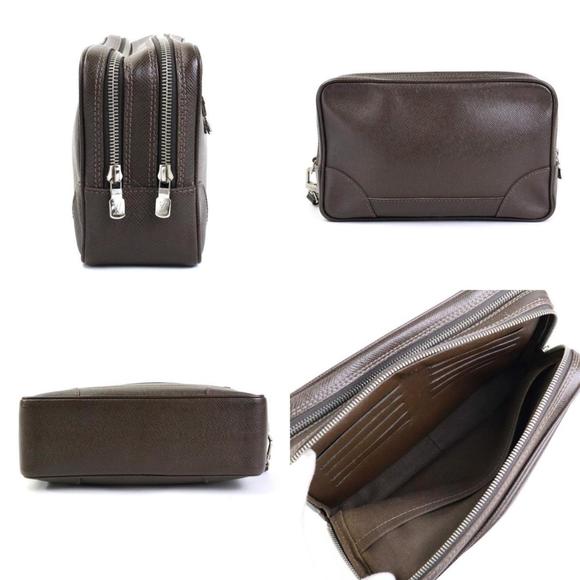 Louis Vuitton LOUIS VUITTON Second Bag Taiga Pavel Grizzly Men's M31148 h30590a - Picture 2 of 5